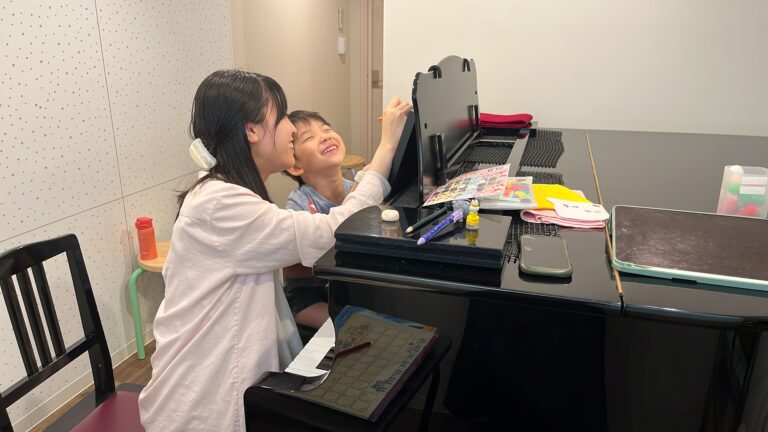 年中さん爆笑ピアノレッスン
